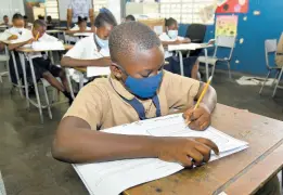  ?? FILE ?? In this 2022 photo, students are seen writing the PEP exam.