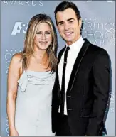  ?? JORDAN STRAUSS/INVISION 2016 ?? Actors Jennifer Aniston and Justin Theroux, who wed in 2015, said the decision to split up was mutual.