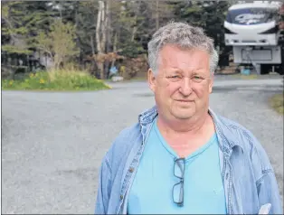  ?? DAVID MAHER/THE TELEGRAM ?? Jeff Penton operates the Cochrane Pond Family Campground on behalf of owners who bought the facility from the government in the 1990s.