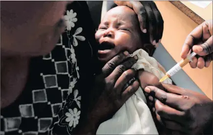  ?? PICTURE: AP/AFRICAN NEWS AGENCY (ANA) ?? Findings of a global review are paving the way for less extensive, less painful and less ‘toxic’ treatment of MDR TB in children .