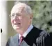  ?? T.J. KIRKPATRIC­K/BLOOMBERG ?? Justice Anthony Kennedy’s departure from the Supreme Court is scheduled for July 31.