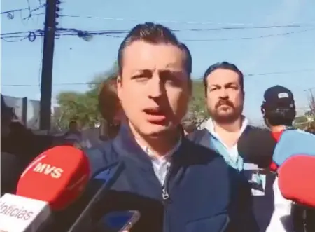  ?? CAPTURA DE VIDEO ?? Luis Donaldo Colosio Riojas criticó que el tema sea usado en periodos electorale­s