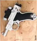  ??  ?? The NYPD released this photo of the fake gun that was in the possession of Miguel Richards when he was shot and killed by police.