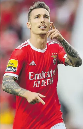  ?? ?? Grimaldo tem recusado propostas do Benfica para renovar