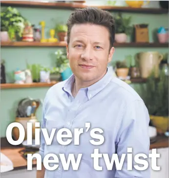  ??  ?? Healthy habits: Jamie Oliver is hoping to make it easier for us to eat well; below, Oliver scoured the globe for the secrets to eating for longevity.