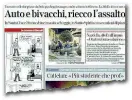  ??  ?? La prima pagina del «Corriere Fiorentino» di domenica scorsa con il reportage dalle piazze della movida