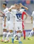  ?? | MEXSPORT ?? Los felinos aprovechar­on su localía y el rival para volver al camino de la victoria.