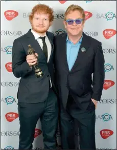  ?? Fot. Mark Allan/Invision/AP/East News ?? Ed Sheeran i sir Elton John