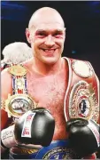  ??  ?? Tyson Fury