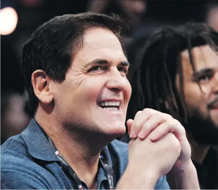  ?? CHRIS PIZZELLO/THE ASSOCIATED PRESS ?? Mavericks owner Mark Cuban was fined $600,000 this season after saying that “losing is our best option.”