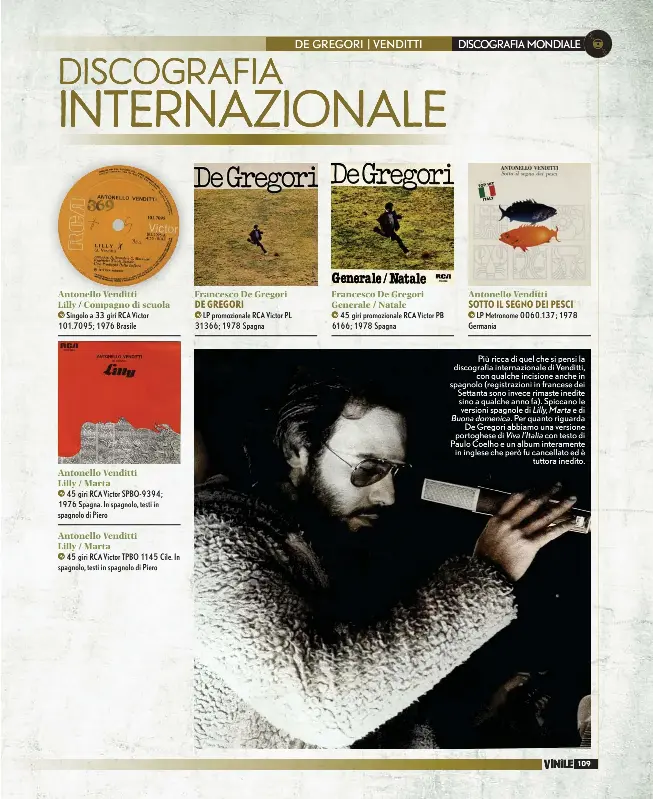 DISCOGRAFI­A INTERNAZIO­NALE - PressReader