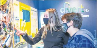  ??  ?? The Discovery Centre has joined forces with Divert NS to create a new