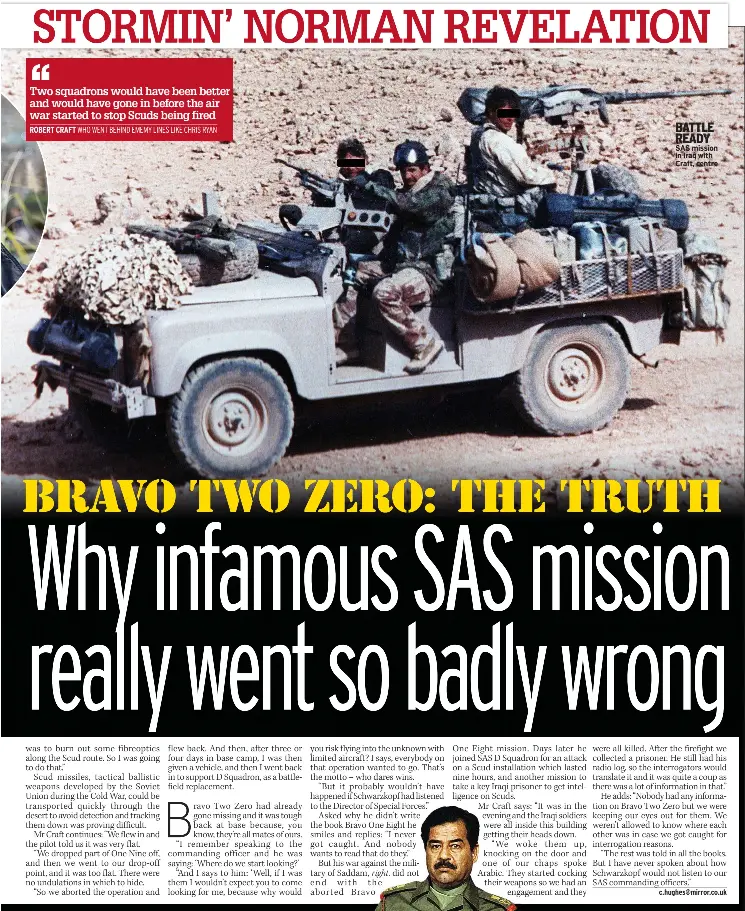BRAVO TWO ZERO: THE TRUTH Why infamous SAS mission really went so badly ...