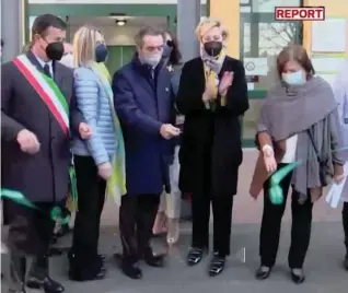  ?? ?? Avversari Attilio Fontana e Letizia Moratti sono ora in corsa per la guida della Lombardia