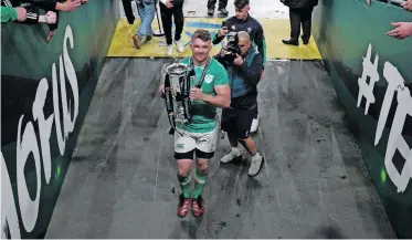  ?? | EPA ?? IRELAND’S Six Nations triumph over Scotland could have been skipper Peter O’Mahony’s final Test on Irish soil.