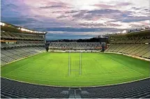 ??  ?? The financial clouds are darkening over Eden Park in a report by Ernst and Young.