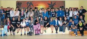  ?? Photo: FLORENCE KERR/ SOUTH WAIKATO NEWS ?? UNITED: Students from Putaruru College, Tokoroa High School and Forest View High School came together to develop ways to reduce teenage alcohol use.