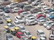  ??  ?? All deregister­ed vehicles which are less than 15 years old will not be allowed to ply in Delhi NCR. AP FILE PHOTO