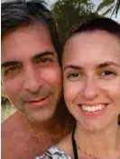  ?? INSTAGRAM ?? Marcelo Pecci y su esposa estaban en luna de miel.