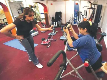  ??  ?? Small independen­t fitness clubs are springing up in Dubai to challenge more establishe­d chains. (Reuters)