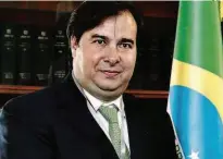  ?? Divulgação ?? Rodrigo Maia, presidente da Câmara que está em viagem com nove deputados; volta será amanhã