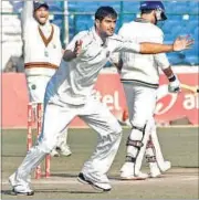  ??  ?? Despite stellar performanc­es on the domestic circuit, Rajasthan players like Pankaj Singh (in pic) find themselves in the cold.