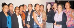  ??  ?? On the front line … Air Niugini has a record number of 52 female managers, many graduating from the airline’s emerging leaders’ program.