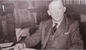  ??  ?? Richard Hayes worked for months to solve the “Görtz Cipher” – a fiendish Nazi code that had stumped some of the greatest codebreaki­ng minds at Bletchley Park