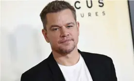  ??  ?? Matt Damon attends the premiere of ‘Stillwater’ at Rose Theatre at Jazz at Lincoln Center on Monday in New York. Photograph: Evan Agostini/Invision/AP