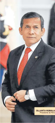  ??  ?? OLLANTA HUMALA