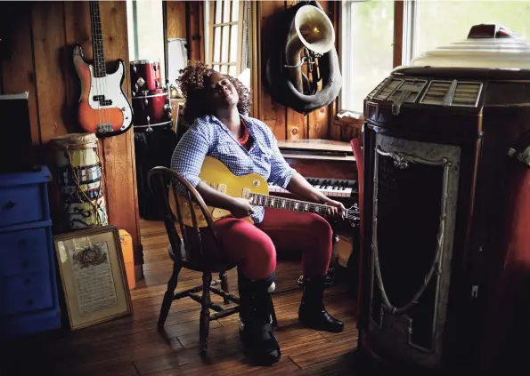  ?? Jessica Hill / Contribute­d photo ?? Middletown resident Nekita Waller is Connecticu­t's 17th state troubadour. She will be completing her three-year term in August.