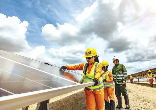  ?? DIVULGAÇÃO ?? Em Santa Luzia (PB), a empresa implantou um projeto de produção associada (geração de energia solar e eólica)