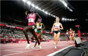  ?? (Getty) ?? Jemma Reekie finished a disappoint­ing fourth for Team GB