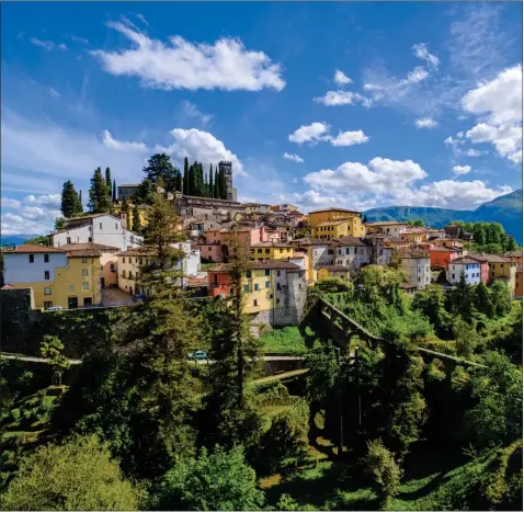  ?? Picture: Frank Bienewald/ Lightrocke­t via Getty Images ?? Barga, left, home to many expat Scots, is the setting for Belcher’s novel and focuses on the relationsh­ip between protagonis­t Tony Moscardini and an elderly Scots/italian