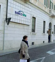  ??  ?? Visita La sede di Verona di Banco Bpm