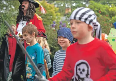  ?? a31piratep­arade01 ?? The fortnight of events climaxes with a parade of pirates.