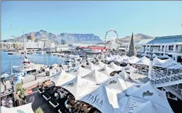  ?? PHOTO: WILLEM LAW ?? The V&A Waterfront may experience a decline in visitors because of the cumbersome visa requiremen­ts.