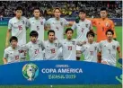  ??  ?? Preparatio­n…hosts Japan competed at the 2019 Copa America with their Under-23 team