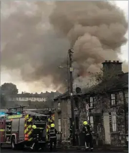  ?? Ellen Smyth. Pictures: Karen ?? Drogheda fire service at the scene of the blaze at Ship Street.