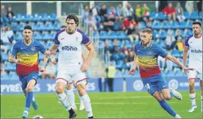  ?? Foto: eibar ?? El Andorra, muy dominante, no dio opciones al eibar