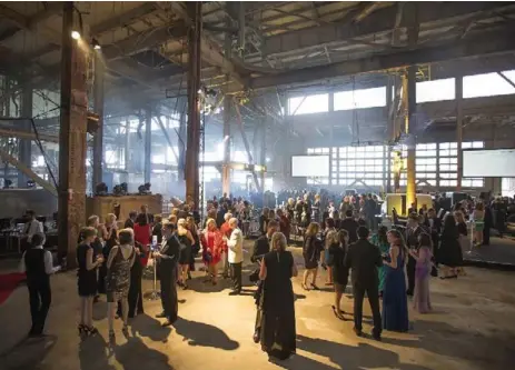  ?? CARLOS OSORIO/TORONTO STAR FILE PHOTO ?? The Hearn had a test run at Luminato 2105 when it was used for a fundraisin­g gala and for two raucous nights featuring Poland’s Unsound Festival.