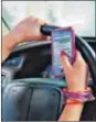  ?? CONTRIBUTE­D BY METRO CREATIVE ?? Millennial­s (age 18-34) are somewhat less likely to believe that online communicat­ion while driving is unsafe (81 percent).