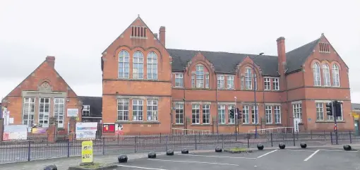  ??  ?? Dudley Road School buildings November 1st 2018. (Below) The Old School in 1885