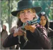  ?? ENTERTAINM­ENT MOTION PICTURE STUDIOS ?? Rosamund Pike in a scene from “Hostiles.”