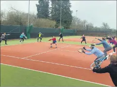  ?? ?? Tennis conditioni­ng class with Cillian Dollion every Saturday at 10am.