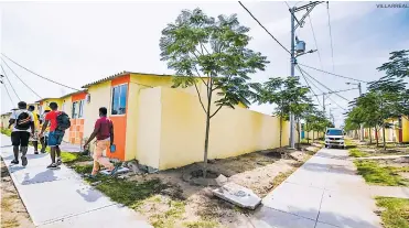  ?? FOTOS JOSEFINA VILLARREAL ?? El conjunto de casas se encuentran ubicados en el municipio de Malambo, en frente de Ciudad Caribe 2.