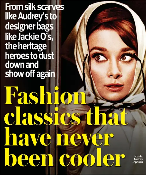  ?? ?? Iconic: Audrey Hepburn