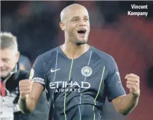  ??  ?? Vincent Kompany