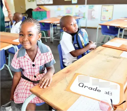  ?? /Bongiwe Mchunu ?? The latest ‘National Income Dynamics Study – Coronaviru­s Rapid Mobile Survey’, which was released in July, estimates that at least 500 000 children were not in school.