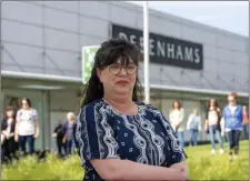  ?? Debenhams Staff member Geraldine O’Regan. Photos by Domnick Walsh ??